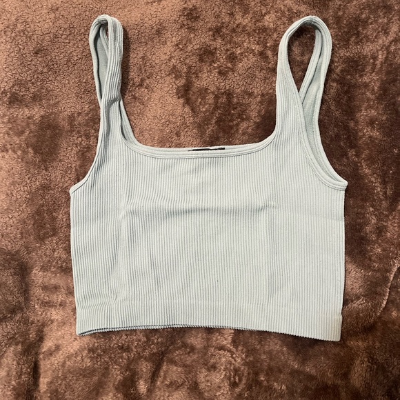 Zara Tops Zara Cropped Tank Top Poshmark